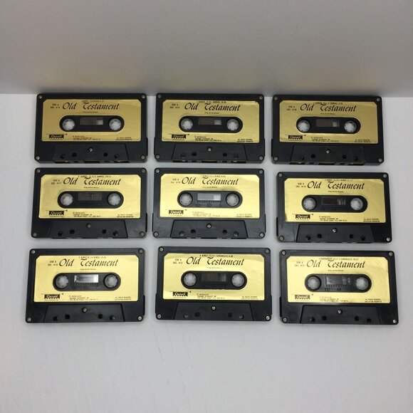 Vintage Covenant Old Testament Audio Tape Cassettes KJV Vol 1 Incomplete Set - Picture 6 of 15